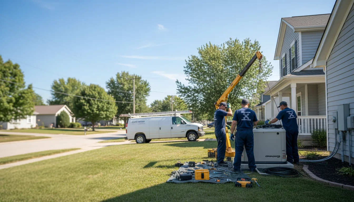 Generator Installation in Nada, TX near me